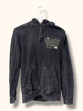 5 Seconds of Summer Hoodie Mens M Black 5SOS World Tour 2023 Washed Pullover